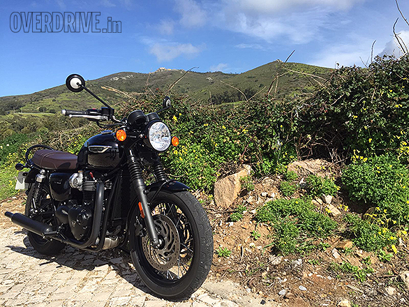 Triumph Bonneville T120 Black first ride review Triumph Bonneville T120 Black first ride review