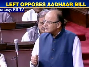 Parl-lament for a fractious Budget Session: Jaitley, Yechury engage in verbal spat over Aadhaar Bill in RS Parl-lament for a fractious Budget Session: Jaitley, Yechury engage in verbal spat over Aadhaar Bill in RS