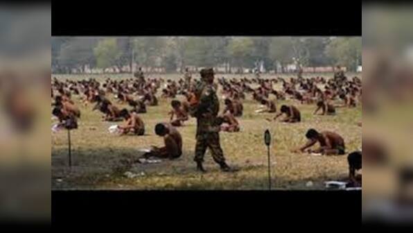 Lok Sabha member protests army asking job seekers to write test in underwear in Bihar