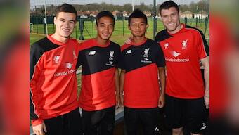 Training among stars: India's young talents Chhangte and Jerry get the Liverpool experience