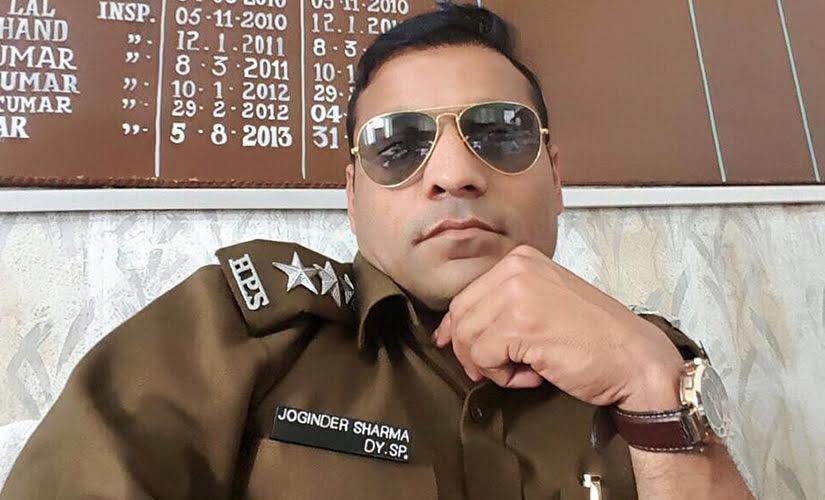 Joginder Shama is now deputy commissioner in Haryana Police. Image courtesy: Facebook/Jogi Sharma