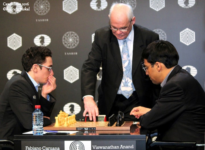 Candidates Chess: Vishy Anand stunned by Caruana, crucial next game against Karjakin today