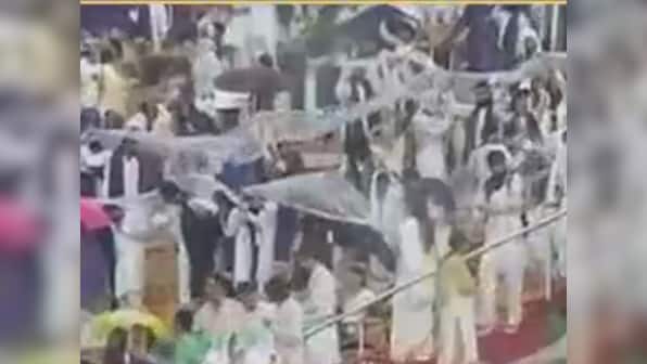 World Culture Festival: Rain plays spoilsport in Sri Sri's mega show