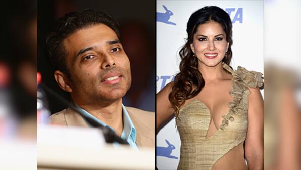 Plank off! Uday Chopra, Sunny Leone indulge in healthy fitness competition
