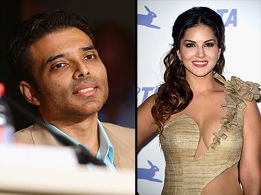 Plank off! Uday Chopra, Sunny Leone indulge in healthy fitness competition