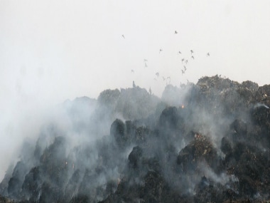 Th Bhalswa landfill in Delhi. Firstpost