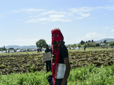 Greece condemns Macedonia's use of 'excessive force' against migrants trying to break down border fence Greece condemns Macedonia's use of 'excessive force' against migrants trying to break down border fence