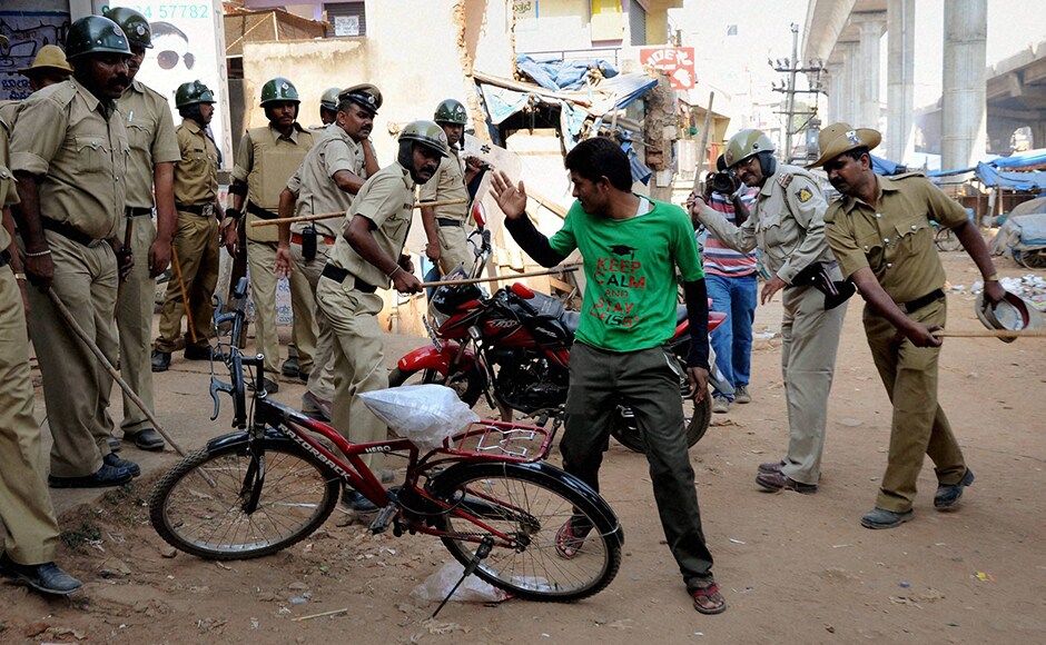 Shops and commercial establishments downed their shutters anticipating trouble and additional police force had been deployed in the sensitive area to monitor law and order. PTI Shops and commercial establishments downed their shutters anticipating trouble and additional police force had been deployed in the sensitive area to monitor law and order. PTI