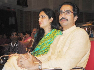 File photo of Udhav Thackeray and wife Rashmi. Getty Images