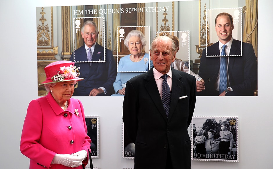 Queen Elizabeth II and Prince Philip, Duke of Edinburgh at the Queen Elizabeth II delivery office in Windsor at the 500th Anniversary of the Royal Mail delivery service. Reuters Queen Elizabeth II and Prince Philip, Duke of Edinburgh at the Queen Elizabeth II delivery office in Windsor at the 500th Anniversary of the Royal Mail delivery service. Reuters