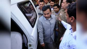 Tamil Nadu polls: DMK workers protest, hurl chappals at A Raja’s car