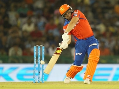 Gujarat Lions' Aaron Finch. BCCI