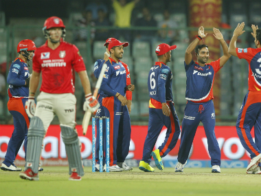 IPL 2016: Amit Mishra, Quinton de Kock star in DD's 8-wicket thrashing of KXIP IPL 2016: Amit Mishra, Quinton de Kock star in DD's 8-wicket thrashing of KXIP