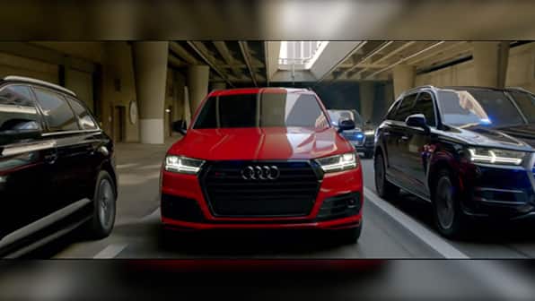 Audi SQ7 features in Captain America: Civil War