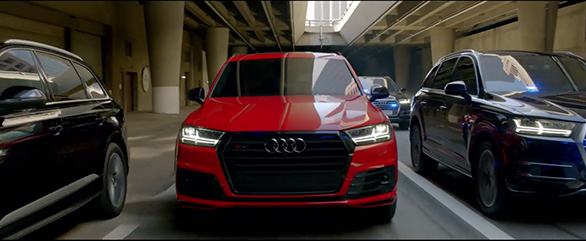 Audi SQ7 features in Captain America: Civil War Audi SQ7 features in Captain America: Civil War