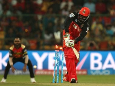 Chris Gayle of Royal Challengers Bangalore. BCCI