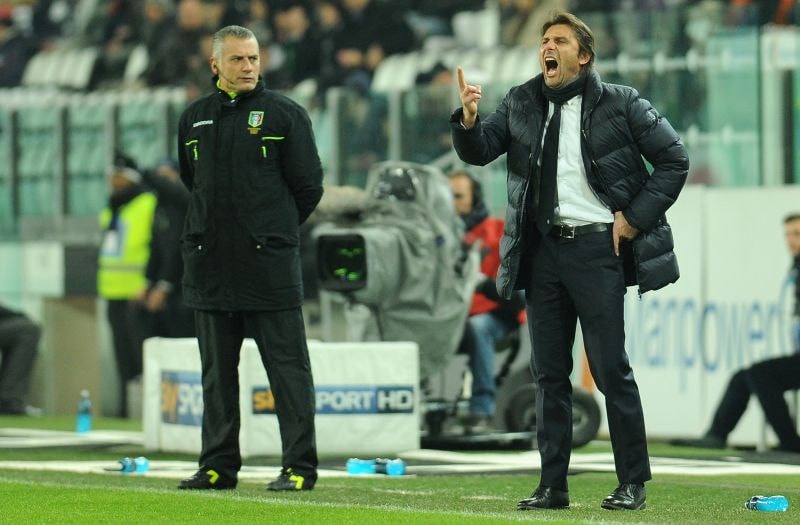 Antonio Conte as Juventus coach. Getty Images