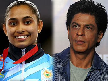 We found our own Nadia Comaneci: Shah Rukh Khan lauds Rio bound Indian gymnast Dipa Karmakar We found our own Nadia Comaneci: Shah Rukh Khan lauds Rio bound Indian gymnast Dipa Karmakar