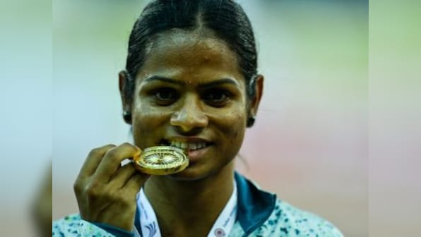 Dutee Chand breaks two national record, misses Olympic qualification by 0.01 second