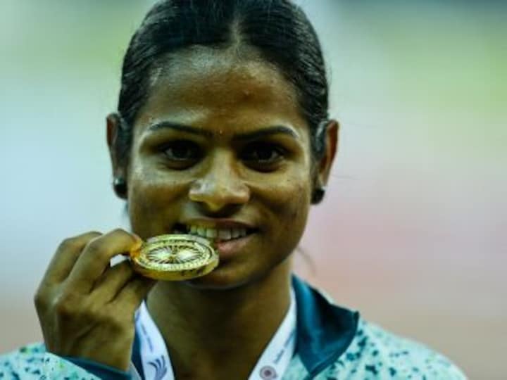 Dutee Chand breaks two national record, misses Olympic qualification by 0.01 second