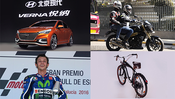 #ODRecap: 2017 Hyundai Verna concept unveiled, Rajasthan's two-wheeler dealers suspend sales and more #ODRecap: 2017 Hyundai Verna concept unveiled, Rajasthan's two-wheeler dealers suspend sales and more