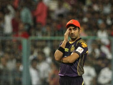 Kolkata Knight Riders captain Gautam Gambhir. BCCI
