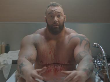 'Heavy Bubbles is secret of my energy': Game of Thrones' Mountain in sparkling water ad 'Heavy Bubbles is secret of my energy': Game of Thrones' Mountain in sparkling water ad