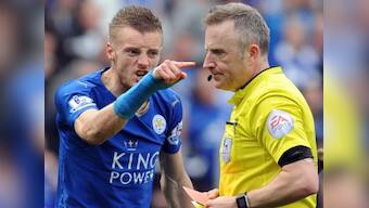 Chat s**t, get banned? Leicester's Jamie Vardy charged by FA over reaction to red card