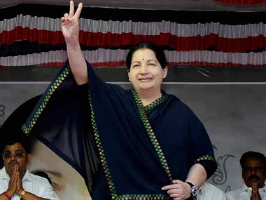 Tamil Nadu CM J Jayalalithaa. PTI