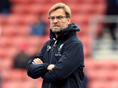 Liverpool manager Jurgen Klopp will face his ex-club Dortmund in the Europa League quarter-final. AP