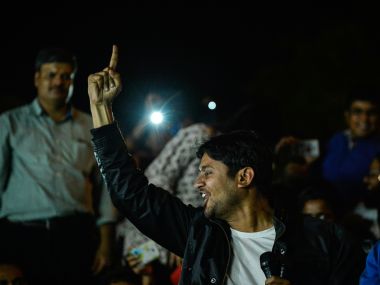 JNUSU president Kanhaiya Kumar. AFP