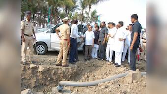 Eknath Khadse Latur visit: VVIP entourage at disaster sites defies the logic of crisis management