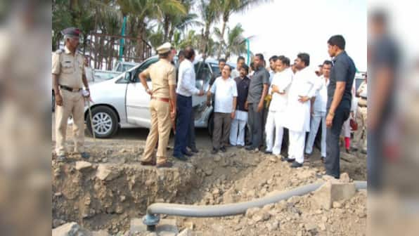 Eknath Khadse Latur visit: VVIP entourage at disaster sites defies the logic of crisis management