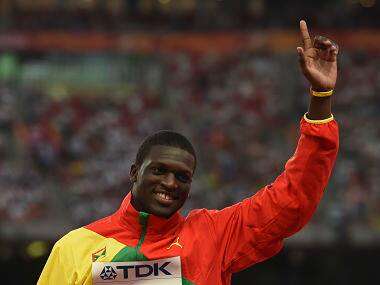 File photo of Kirani James. AFP