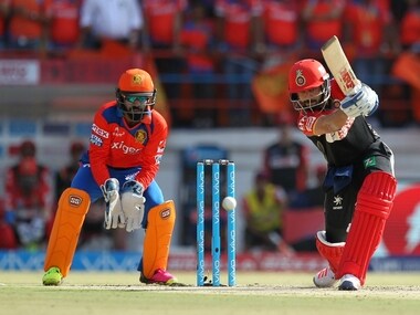 Virat Kohli in action during Gujarat Lions. BCCI