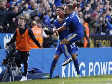 Stuff of champions: Ten-men Leicester City eke out last-gasp equaliser against West Ham, maintain title charge