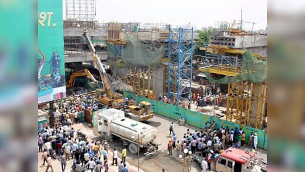 Lucknow Metro shuttering collapse: Number of injured rises to eight