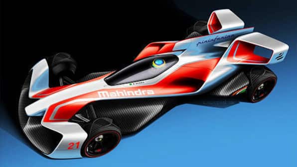 Mahindra Racing and Pininfarina reveal concept designs of Formula E racecar
