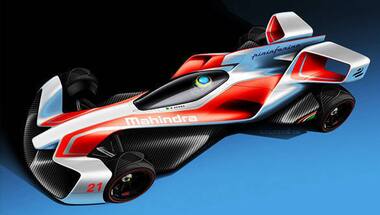 Mahindra Racing and Pininfarina reveal concept designs of Formula E racecar