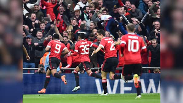 FA Cup semi-final: Masterful Martial's late winner sends Manchester United into the final