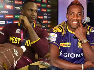 It wasn't good to put padded legs on table: Russell on Samuels' WT20 press conference