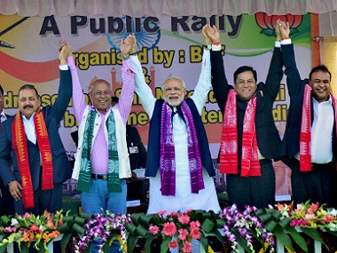 Former rebel chieftain and Congress ally is now BJP's great big hope to grab power in Assam Former rebel chieftain and Congress ally is now BJP's great big hope to grab power in Assam