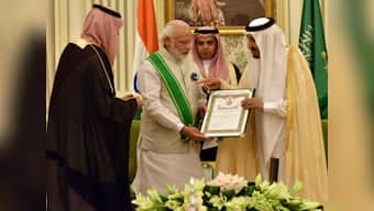 Modi in Saudi Arabia: PM gifts King Salman miniature of Kerala mosque built by Arab traders