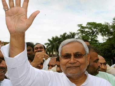 Bihar Chief Minister Nitish Kumar. PTI