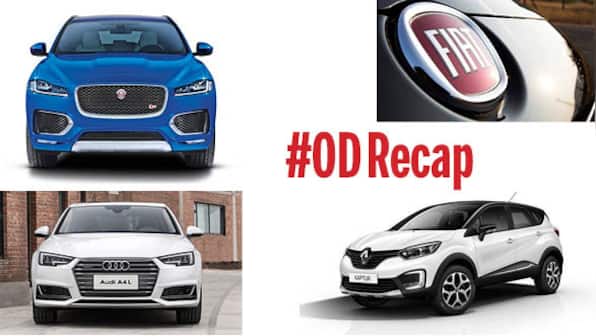 #ODRecap: Fiat under scanner, Audi A4 L unveiled and Jaguar F-Pace details