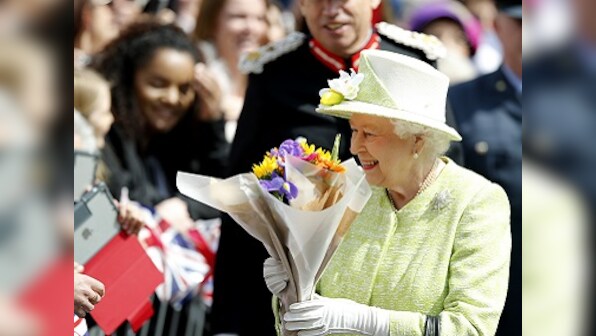 Rock of strength: Cameron hails Queen Elizabeth II on her 90th birthday