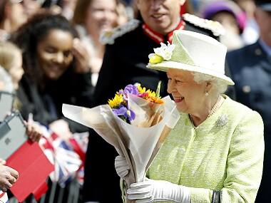 Rock of strength: Cameron hails Queen Elizabeth II on her 90th birthday