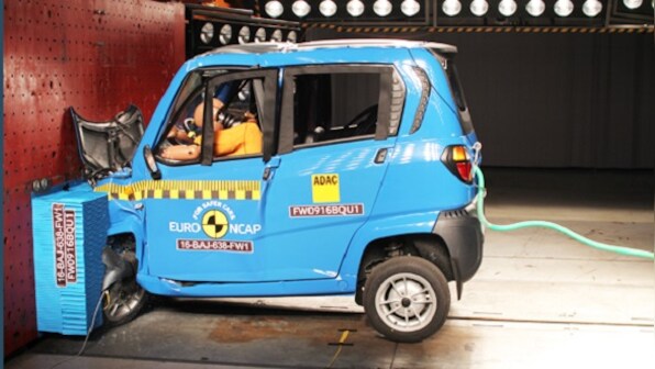 Euro NCAP releases results of crash tests for heavy quadricycles