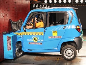 Bajaj claims its Qute is safer than cars like the VW Polo, but how safe is safe? Bajaj claims its Qute is safer than cars like the VW Polo, but how safe is safe?