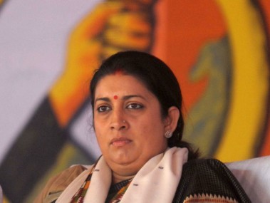 Smriti Irani dropped from Cabinet Committee on Parliamentary Affairs Smriti Irani dropped from Cabinet Committee on Parliamentary Affairs